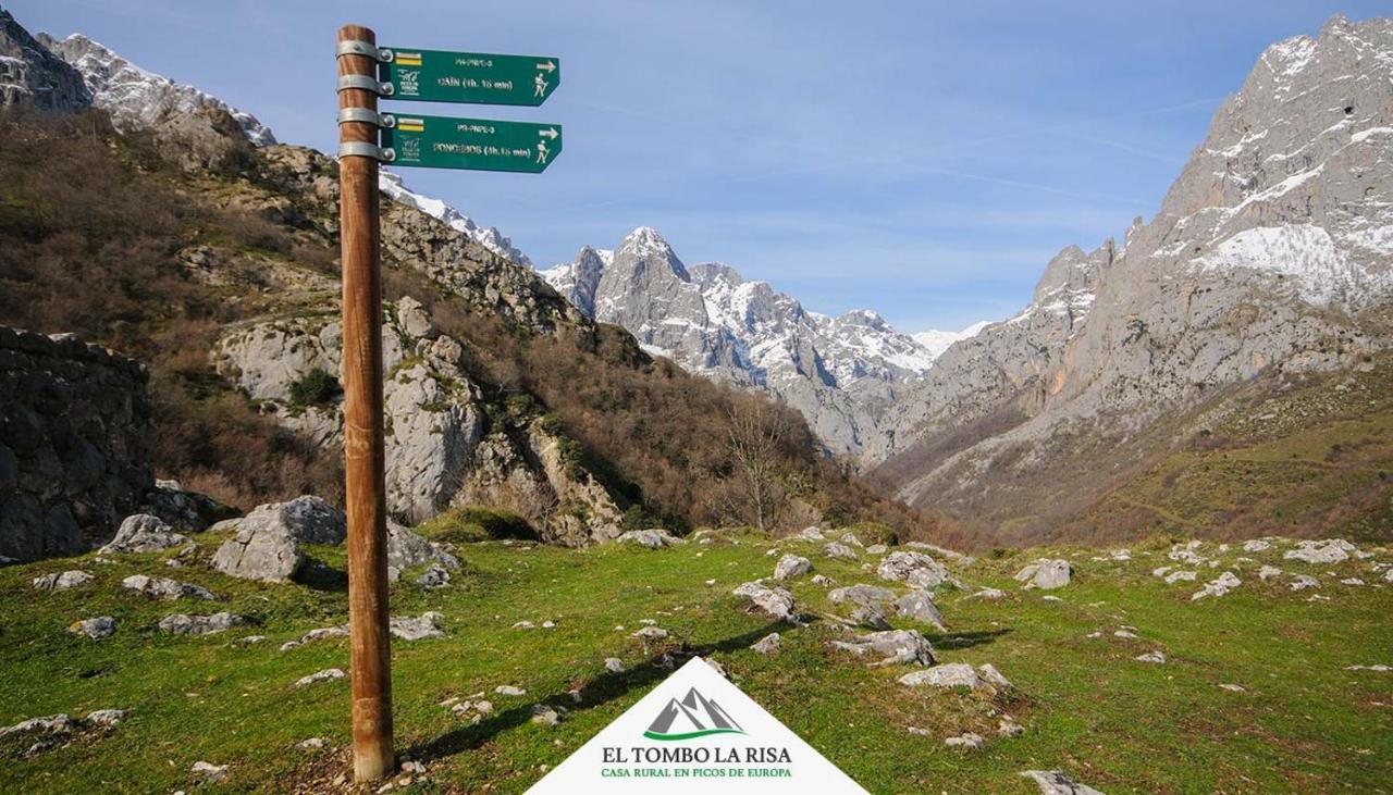 Casa Rural El Tombo La Risa Santa Maria de Valdeon エクステリア 写真